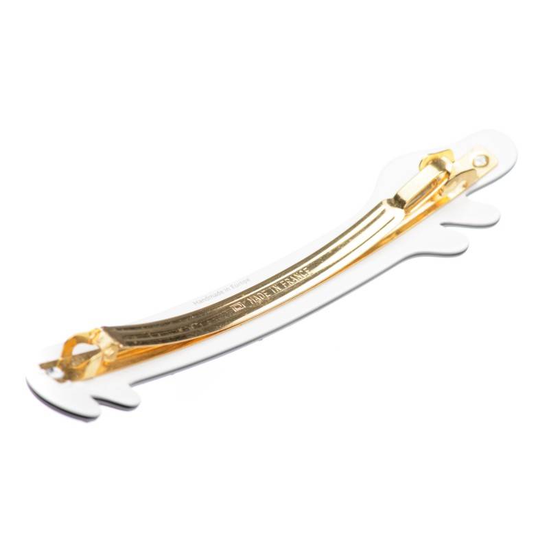 gold clip of hair barrette